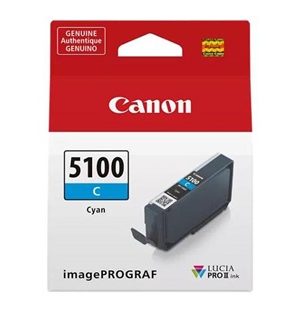 Canon PFI-5100 PC, Photo Cyan Pigment Ink Tank (14.4 ml) for use with PRO-310 -   6956C002