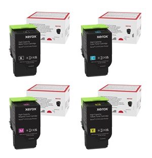 Xerox C310 & C315 High Yield BK/C/Y/M Toner Cartridge Set,4PK, 006R04364, 006R04365, 006R04366, 006R04367