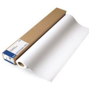 EPSON S450425 Matte White Enhanced Photo Paper Roll, 10.3 mil, 24" x 100 ft