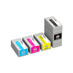 Epson GJIC5 BK/C/Y/M  Ink Cartridge Set for ColorWorks C831 - 4PK - C13S020563, C13S020564, C13S020565,  C13S020566