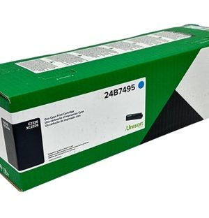 Lexmark 24B7495 Cyan Toner Cartridge, 6,000 Page Yield  For C2326 XC2326