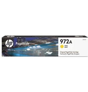 HP 972A (L0R92AN) Pigment Yellow Page Wide Ink Cartridge - Single Pack - 3000 Pages