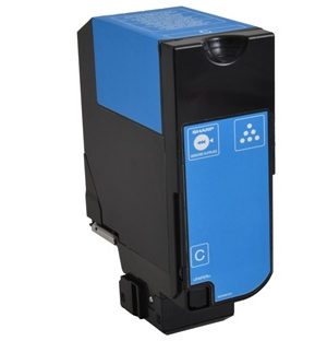 Sharp MX-C52TC Cyan Toner Cartridge - MXC52TC -  14,200 Page Yield
