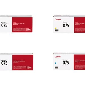 Canon 075 Black/Cyan/Yellow/Magenta Toner Cartridge Set - 4PK