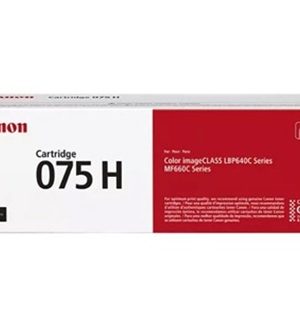 Canon 075H High Yield Cyan Toner Cartridge - 6368C001 - Yields up to 2,500 pages