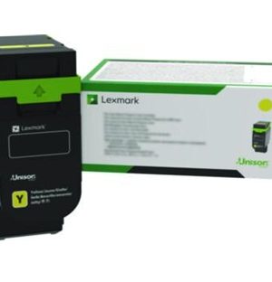 Lexmark 75M1XCY0 Extra High Yield Yellow Toner Cartridge, 11,700 Page-Yield