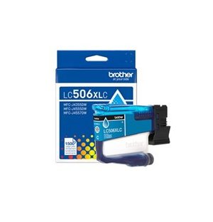 Brother LC506XL High Yield Cyan Ink Cartridge-LC506XLCS