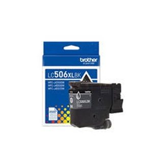 Brother LC506XL High Yield Black Ink Cartridge-LC506XLBKS