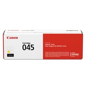 Canon 045 Standard Yield Yellow Toner Cartridge (1239C001) - 1300 pages