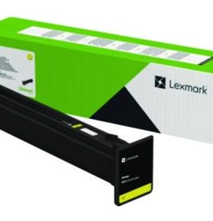 Lexmark 77L10Y0 Yellow Toner Cartridge, 12,000 Page-Yield