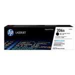 HP 206A Standard Yield Black Toner Cartridge, Prints Up to 1,350 pages (W2110A)