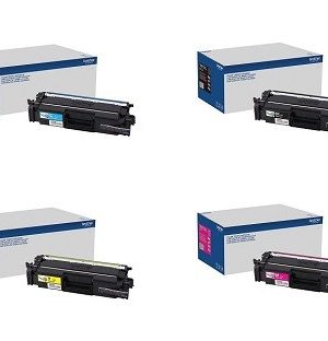 Brother TN810XL High-yield Black Cyan Yellow Magenta Toner Cartridges, 4PK