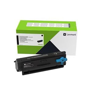 Lexmark 55B100E Black Toner Cartridge For use in MS/MX331,431 Estimated yield 3K
