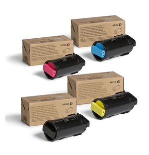 Xerox VersaLink C605 Black/Cyan/Yellow/Magenta Toner Cartridge Set - 4PK - 106R03928, 106R03929, 106R03930, 106R03931