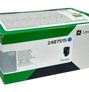 Lexmark XC4342 / XC4352 Cyan Toner Cartridge  - 24B7515