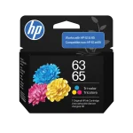 HP 63/65 Tri-color Original Ink Cartridge, B7RT2AN